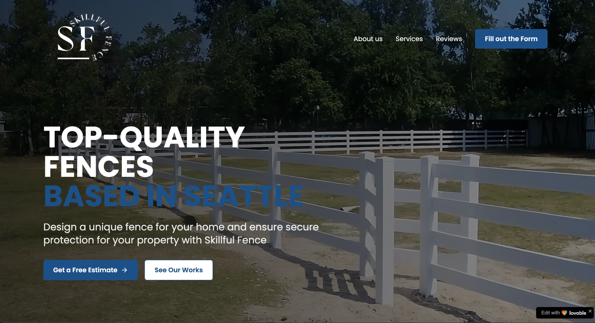 Skillfull Fence: Modern, SEO-Optimized Site